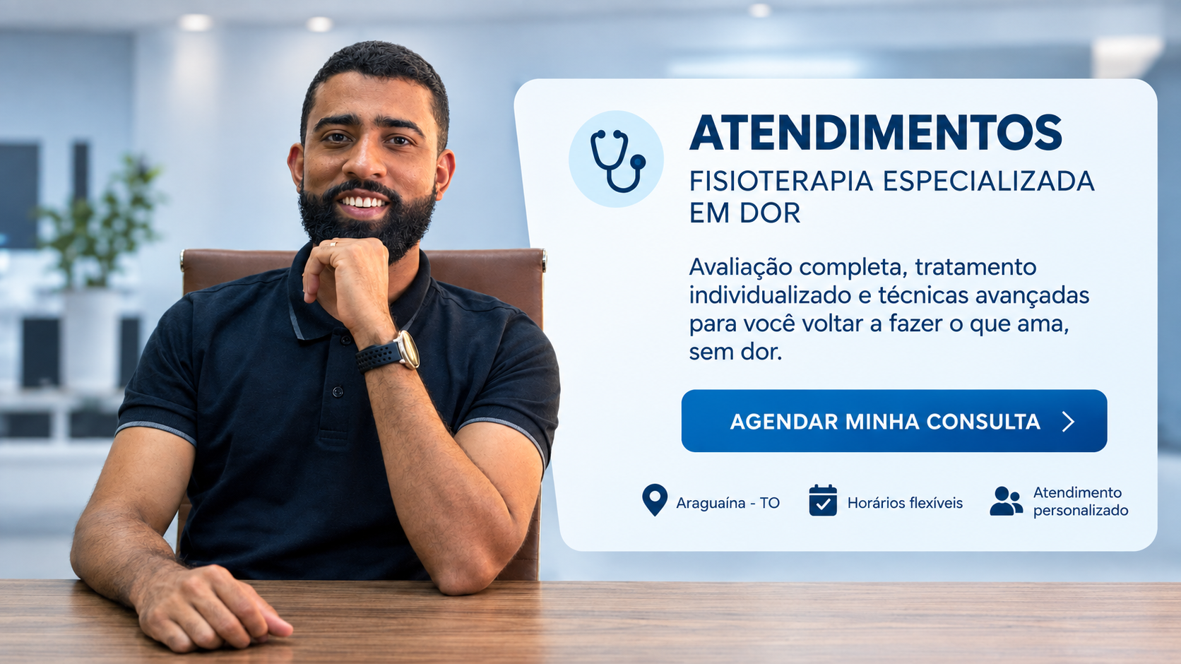 Atendimentos de fisioterapia